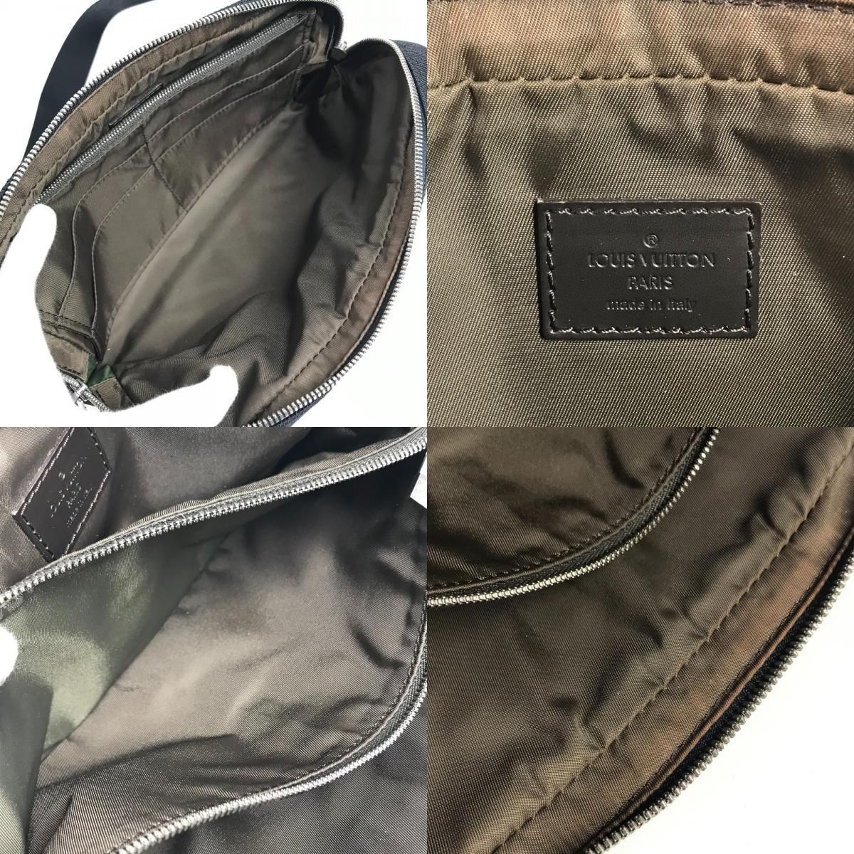 Louis Vuitton Belt Bag Acrobat Damier Geant Canvas Black — view 8