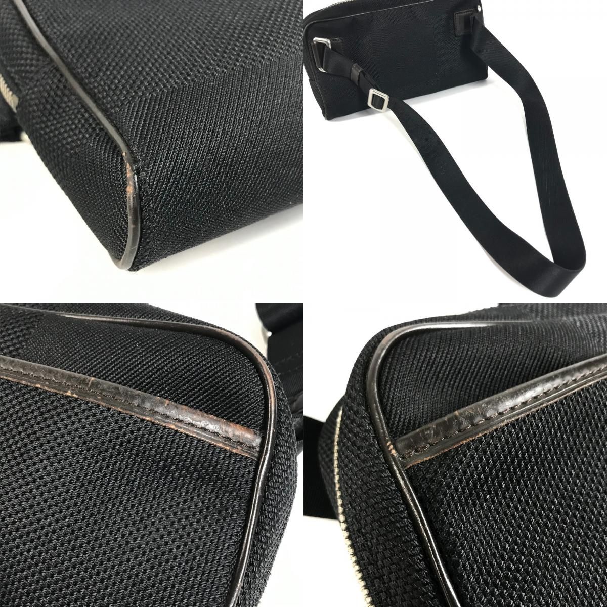 Louis Vuitton Belt Bag Acrobat Damier Geant Canvas Black — view 7