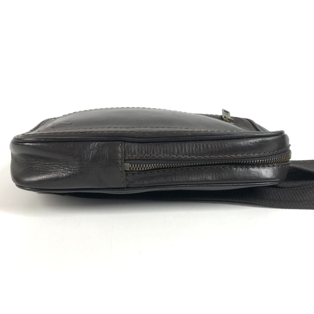 Louis Vuitton Belt Bag Siu Utah Leather Cafe Brown — view 3