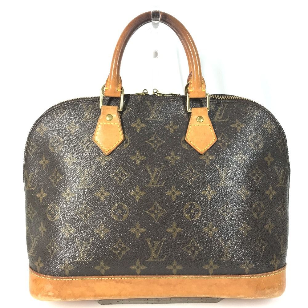Louis Vuitton Handbag Alma Monogram Canvas Brown