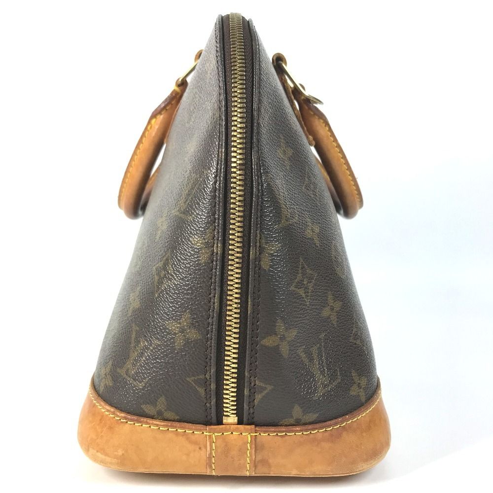Louis Vuitton Handbag Alma Monogram Canvas Brown — view 3
