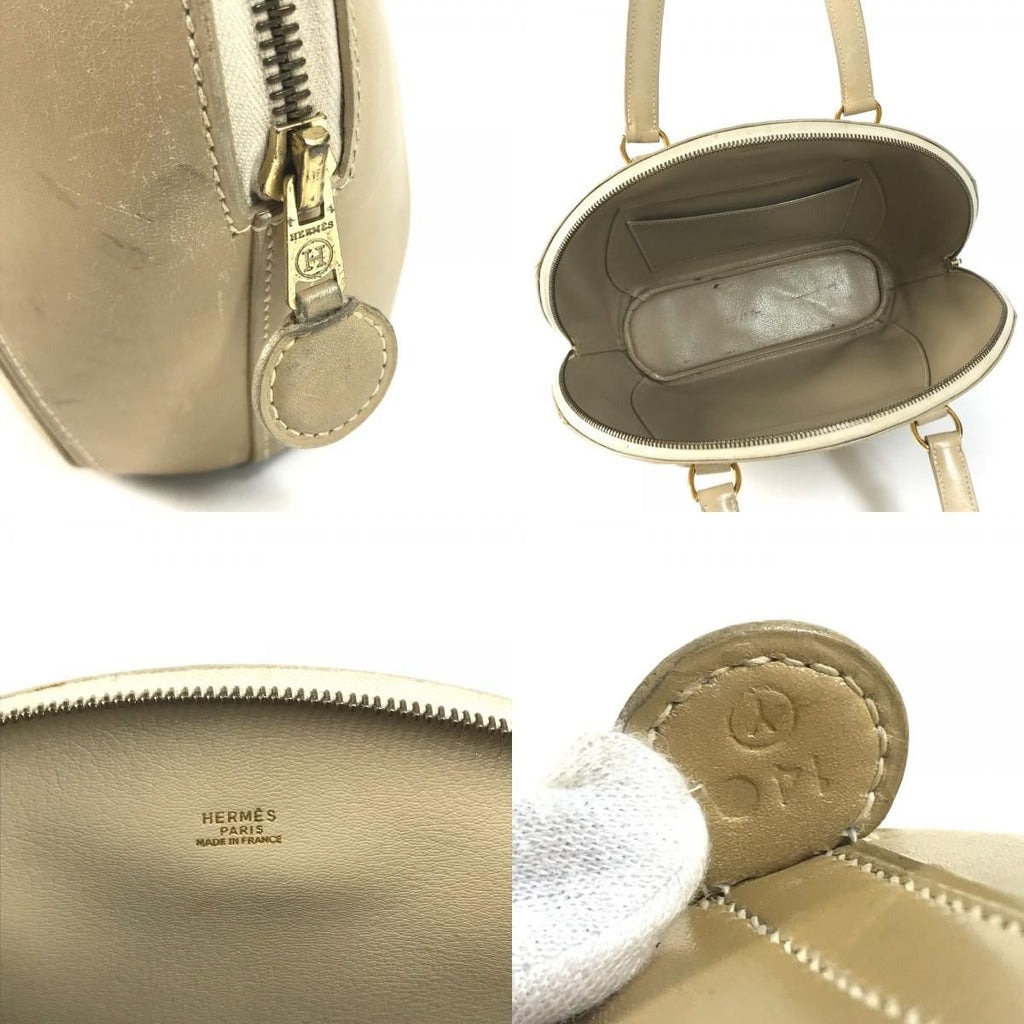 Hermes Handbag Ildoshiki Leather Beige — view 8