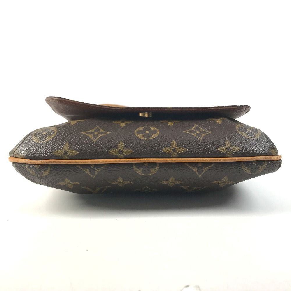 Louis Vuitton Shoulder Bag Musette Salsa Long Monogram Canvas Brown — view 5