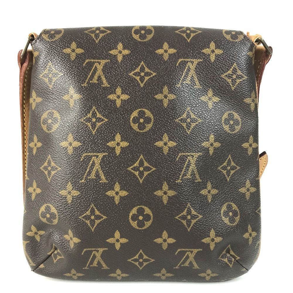 Louis Vuitton Shoulder Bag Musette Salsa Long Monogram Canvas Brown — view 2