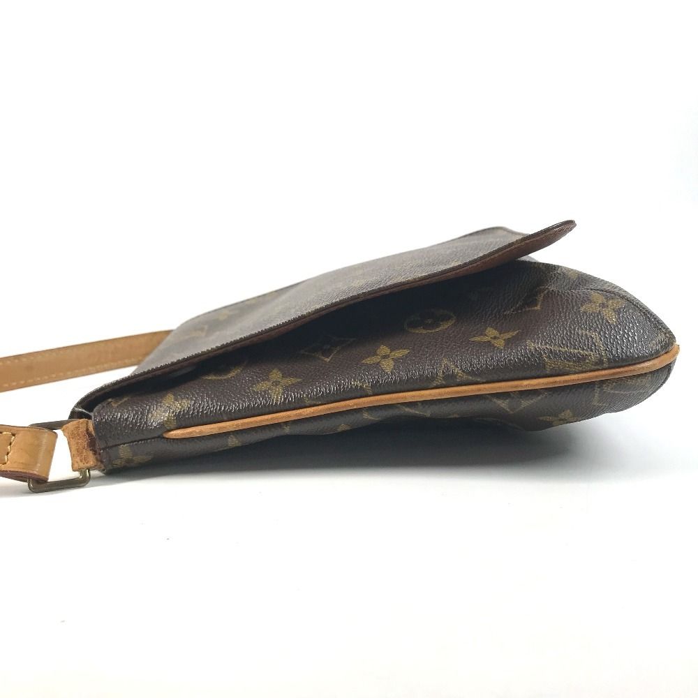 Louis Vuitton Shoulder Bag Musette Salsa Long Monogram Canvas Brown — view 4