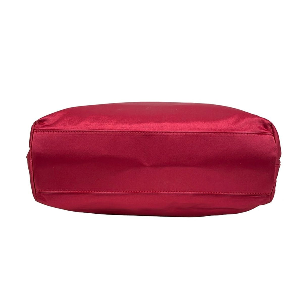 Prada Tote Red Plastic Handle — view 4