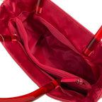 Prada Tote Red Plastic Handle — view 7