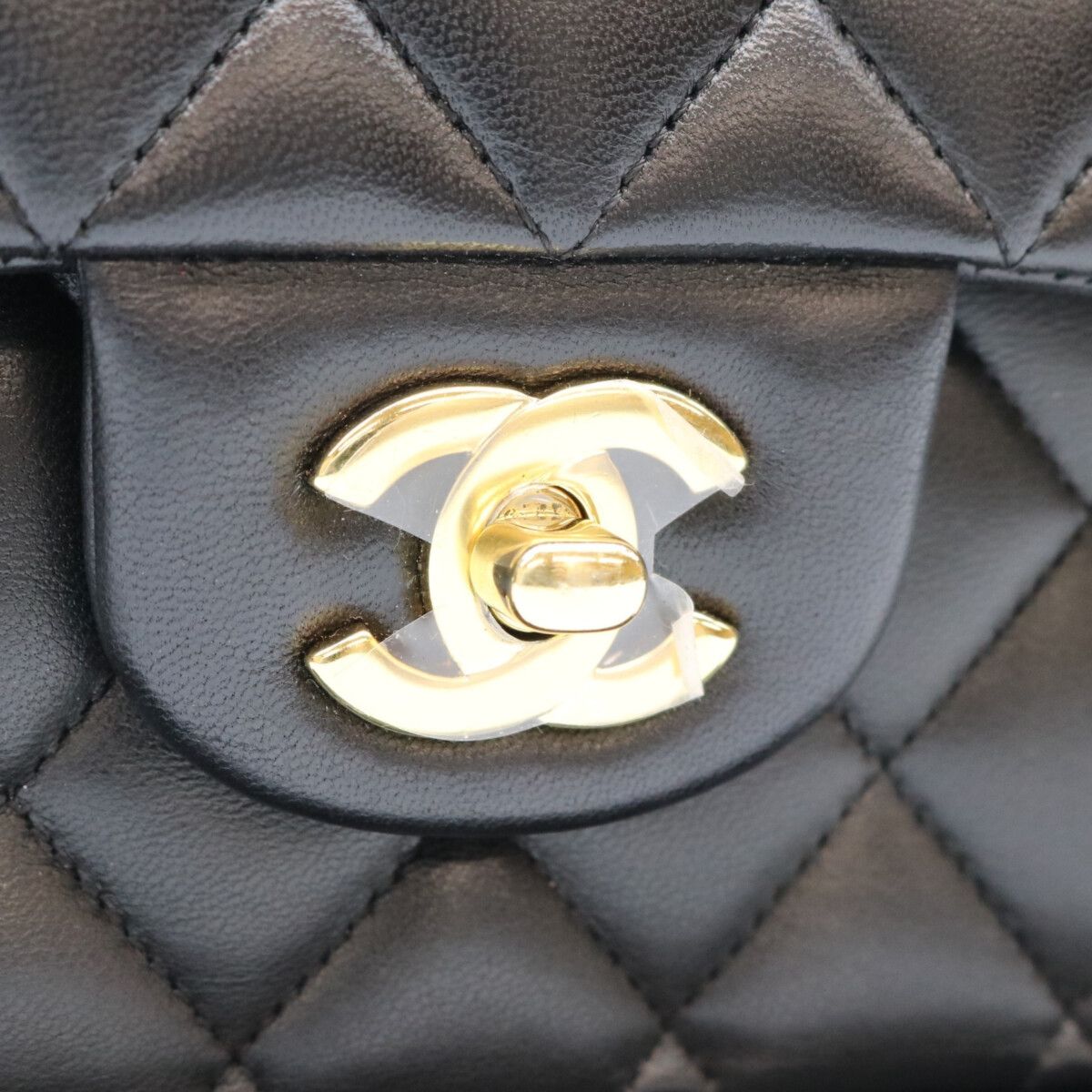 Chanel Black Lamb Gold Quilted 25 Shoulder — view 6