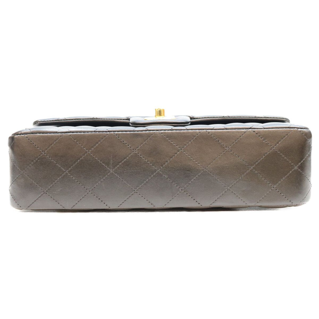 Chanel Black Lamb Gold Quilted 25 Shoulder — view 5