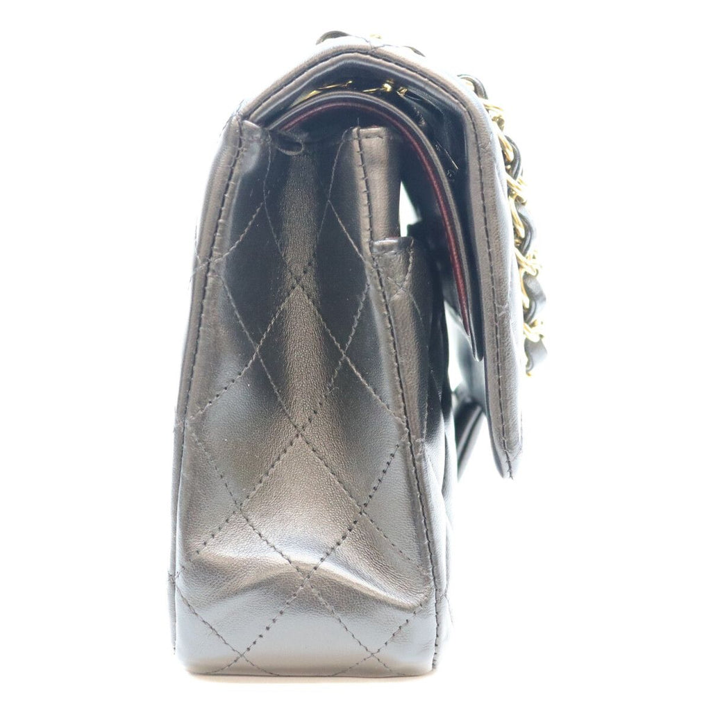 Chanel Black Lamb Gold Quilted 25 Shoulder — view 4