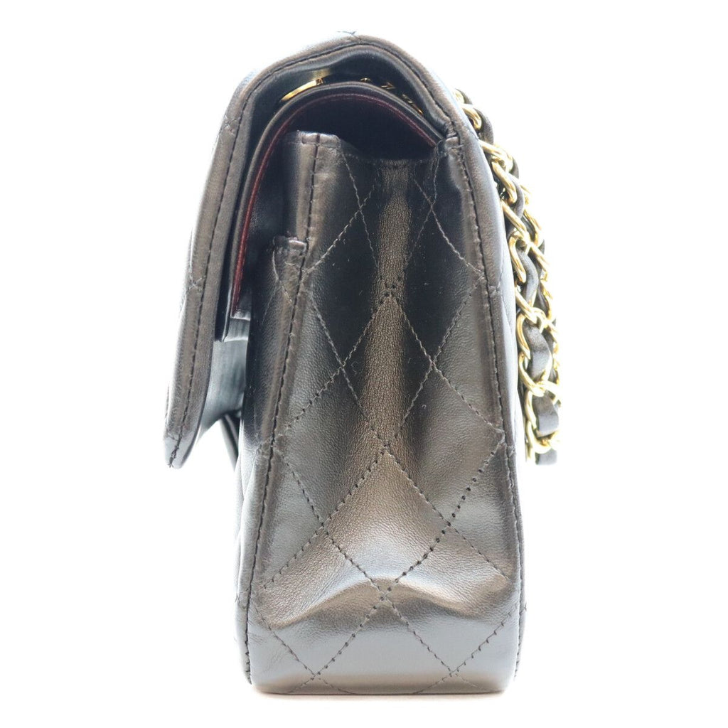 Chanel Black Lamb Gold Quilted 25 Shoulder — view 2