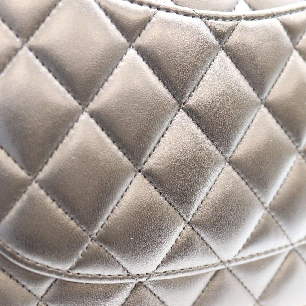 Chanel Black Lamb Gold Quilted 25 Shoulder — view 8