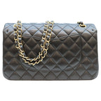 Chanel Black Lamb Gold Quilted 25 Shoulder — view 3