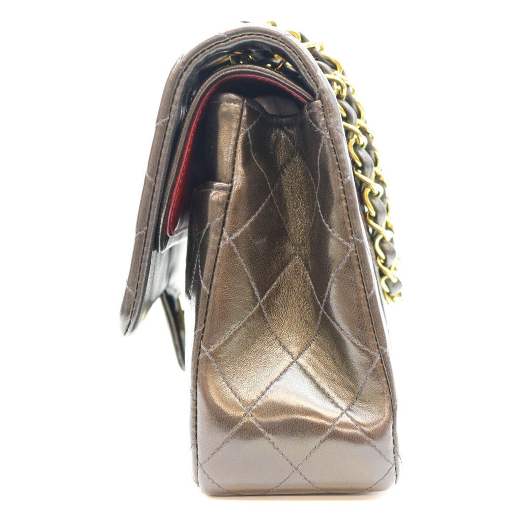 Chanel Black Lamb Gold Quilted 25 Shoulder — view 2