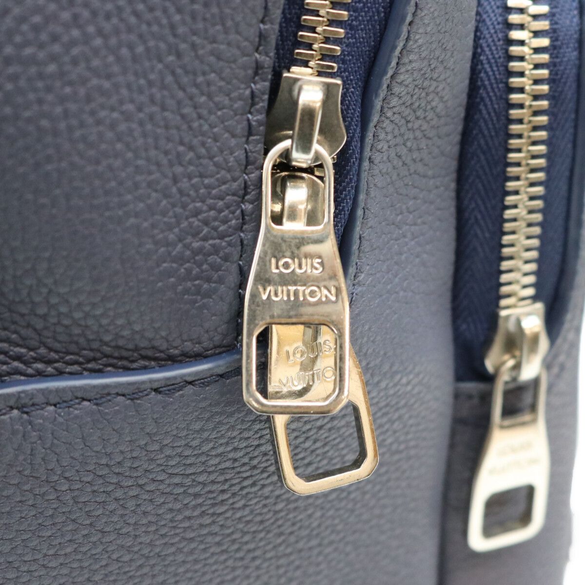 Louis Vuitton Navy Aerogram Discovery Work Backpack — view 6