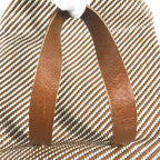 Hermes Handbag Amedabadiago PM Leather Canvas Brown — view 6