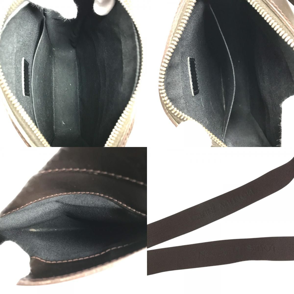 Louis Vuitton Shoulder Bag Bobi Monogram Glace Leather Cafe Brown — view 8