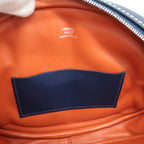 Hermes Ten in the Loop Verso Belt Bag Navy Orange — view 5