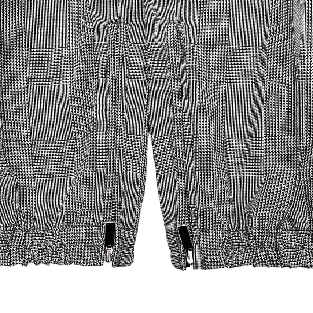 Dior Pants Glen Check 44 Wool Chuck Gray — view 7