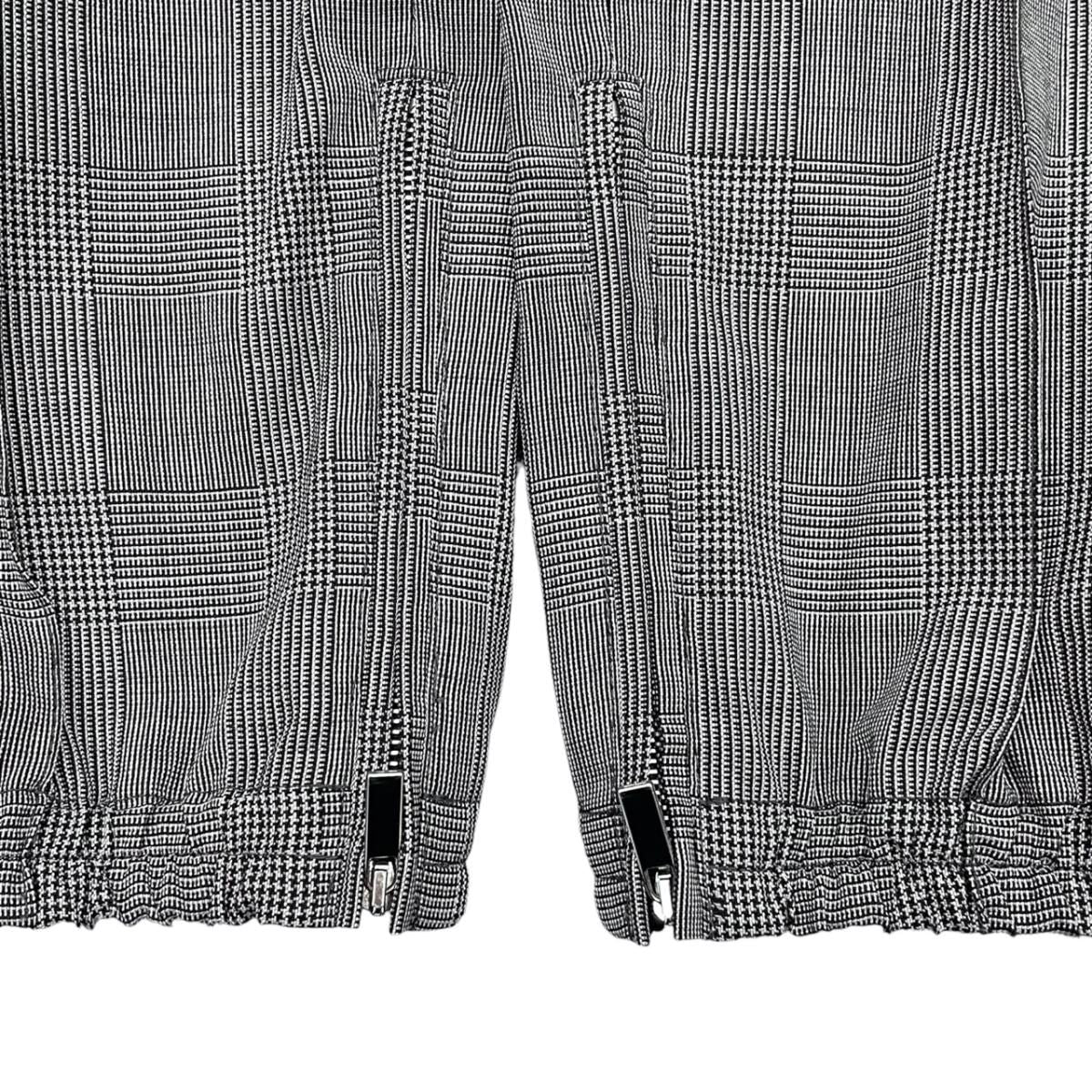 Dior Pants Glen Check 44 Wool Chuck Gray — view 7