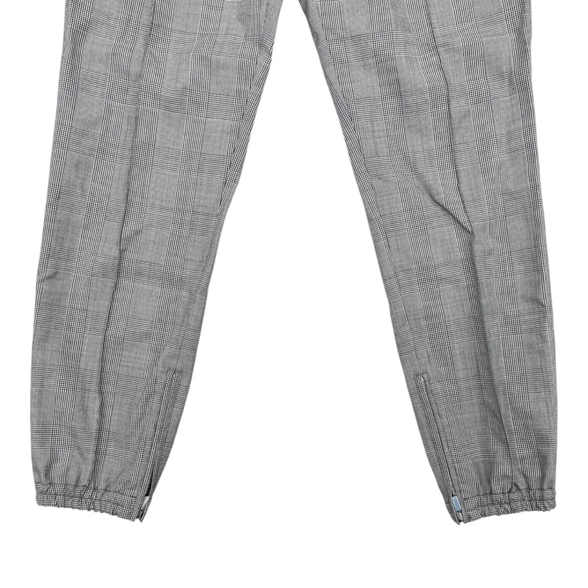 Dior Pants Glen Check 44 Wool Chuck Gray — view 4