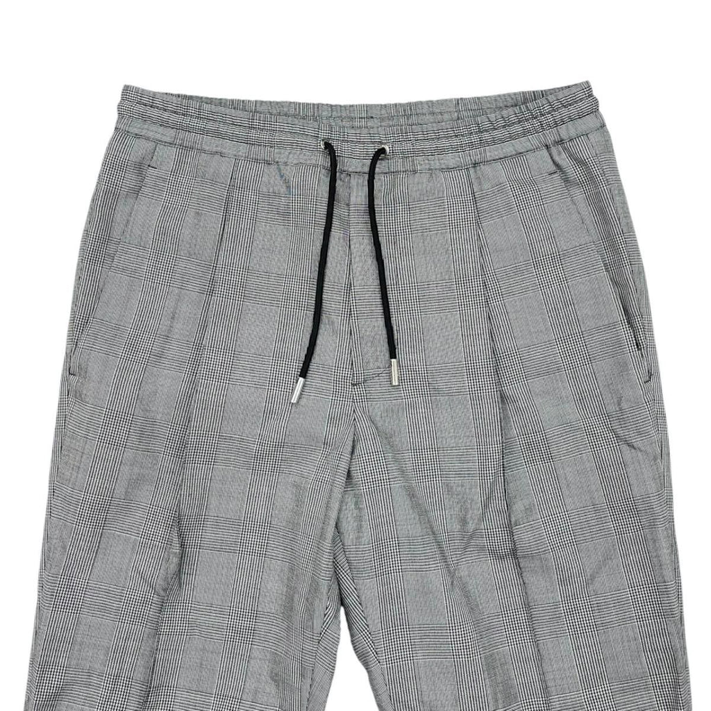 Dior Pants Glen Check 44 Wool Chuck Gray — view 3