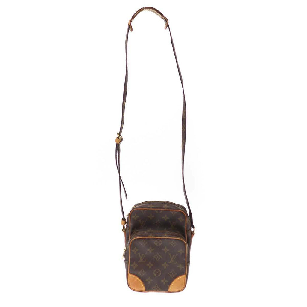Louis Vuitton Amazon Monogram Shoulder Bag Brown