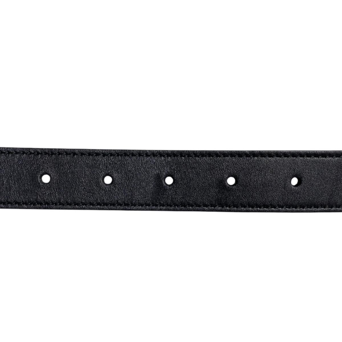 Gucci Belt GG Marmont Torchon Leather Black — view 8