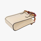 Gucci Diana Bamboo White Leather Shoulder — view 6