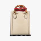 Gucci Diana Bamboo White Leather Shoulder — view 2