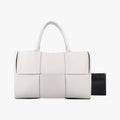 Bottega Veneta the Arco Tote White Lambskin