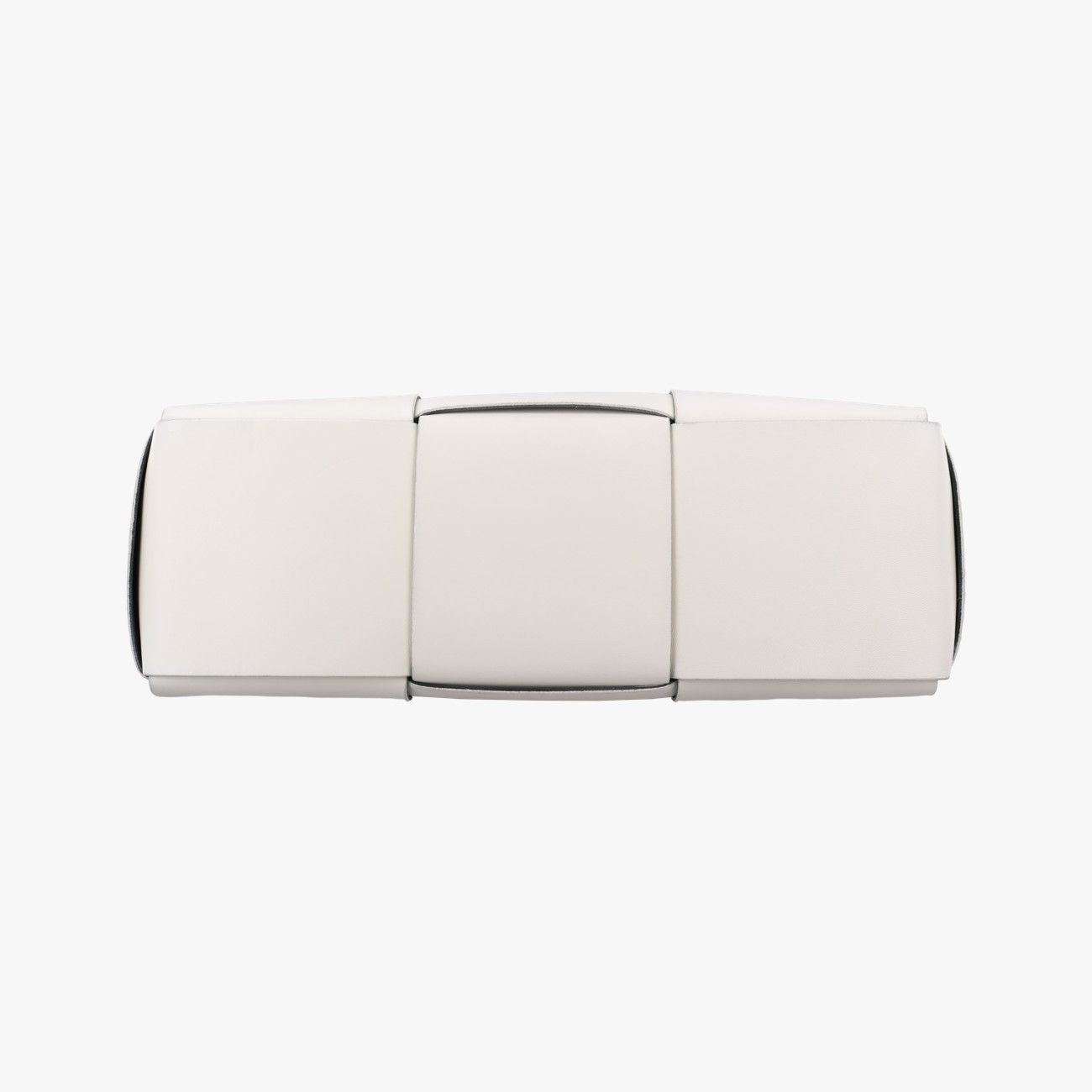 Bottega Veneta the Arco Tote White Lambskin — view 3