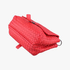 Bottega Veneta Intrecciato Red Lambskin Shoulder — view 6