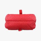 Bottega Veneta Intrecciato Red Lambskin Shoulder — view 3