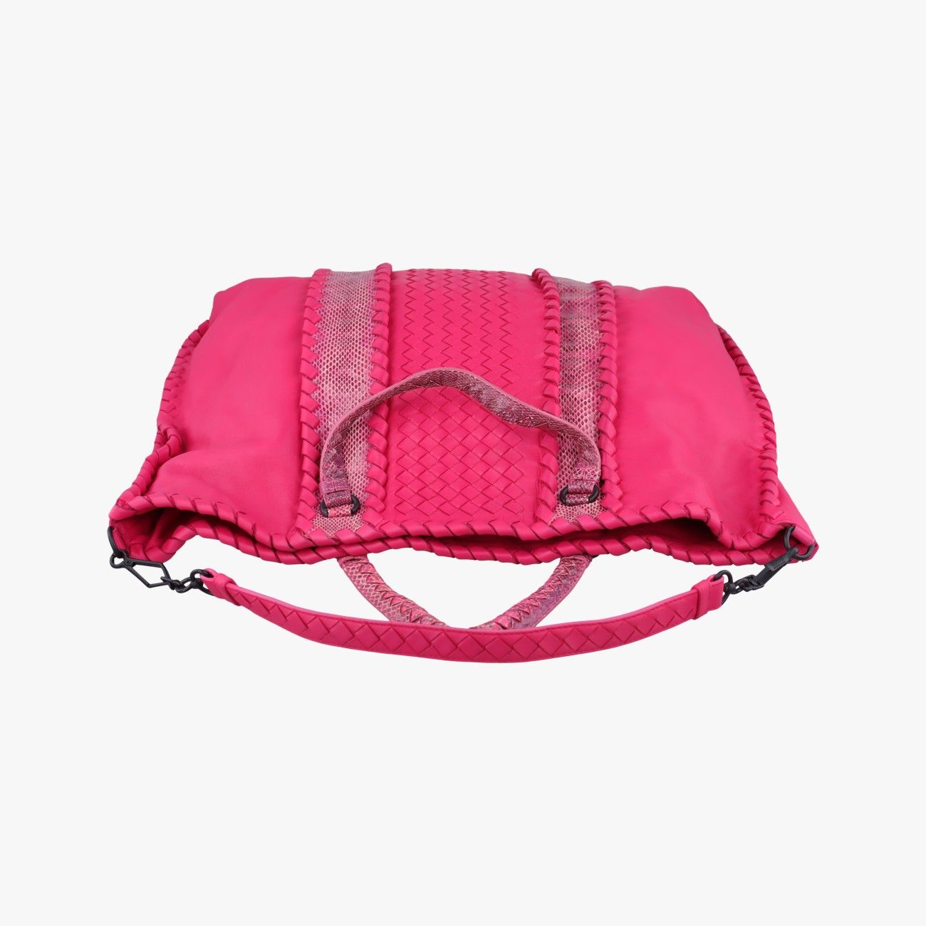 Bottega Veneta Intrecciato Pink Lambskin Shoulder — view 8