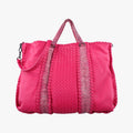 Bottega Veneta Intrecciato Pink Lambskin Shoulder