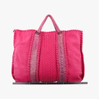 Bottega Veneta Intrecciato Pink Lambskin Shoulder — view 2