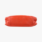 Prada Studded Orange Leather 34 Shoulder — view 3