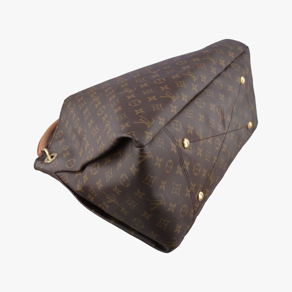 Louis Vuitton Artsy GM Monogram Brown Canvas Handbag — view 5