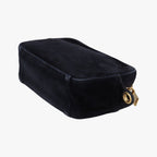 Prada Velvet Black Velour 42 Shoulder — view 6