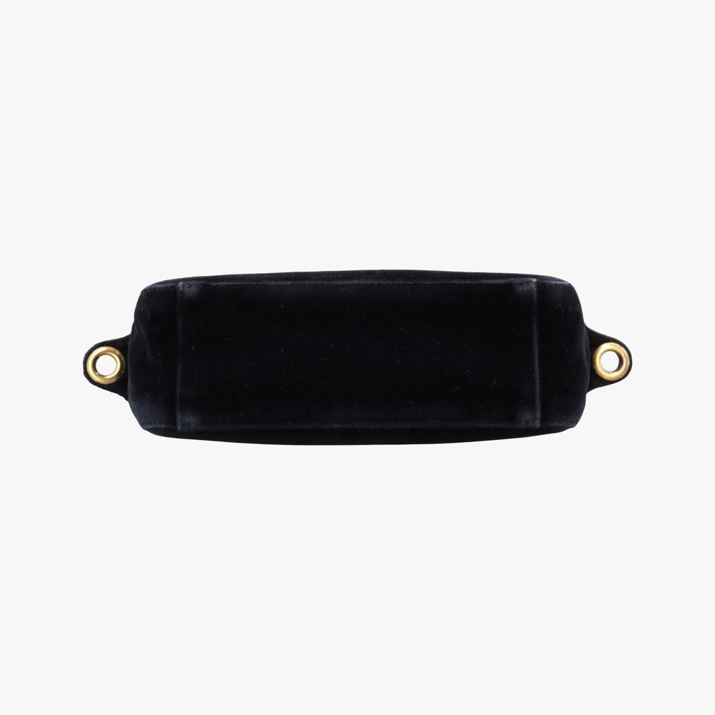 Prada Velvet Black Velour 42 Shoulder — view 3