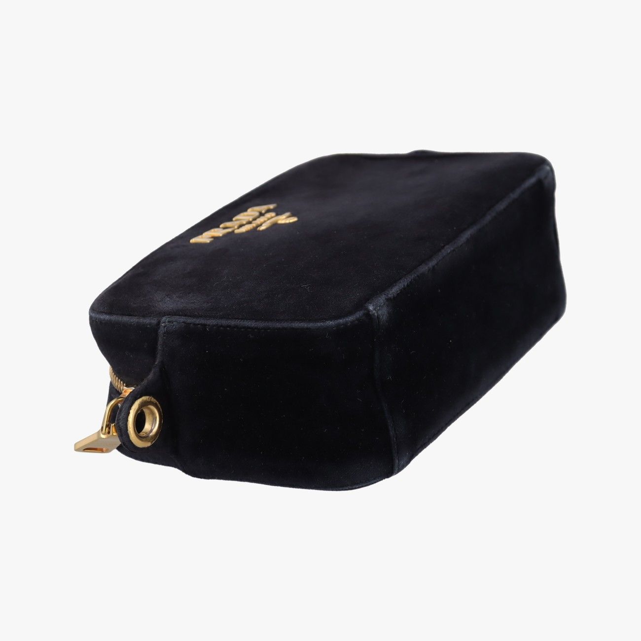 Prada Velvet Black Velour 42 Shoulder — view 5