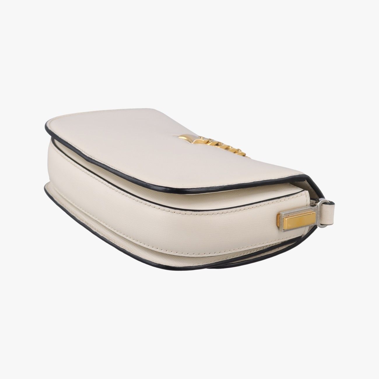 Gucci Sylvie White Leather Shoulder — view 6