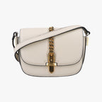 Gucci Sylvie White Leather Shoulder