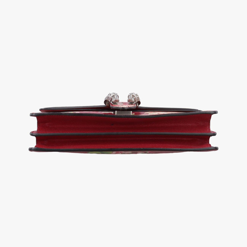 Gucci Dionysus Red Multicolor Leather Shoulder — view 3