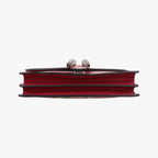 Gucci Dionysus Red Multicolor Leather Shoulder — view 3