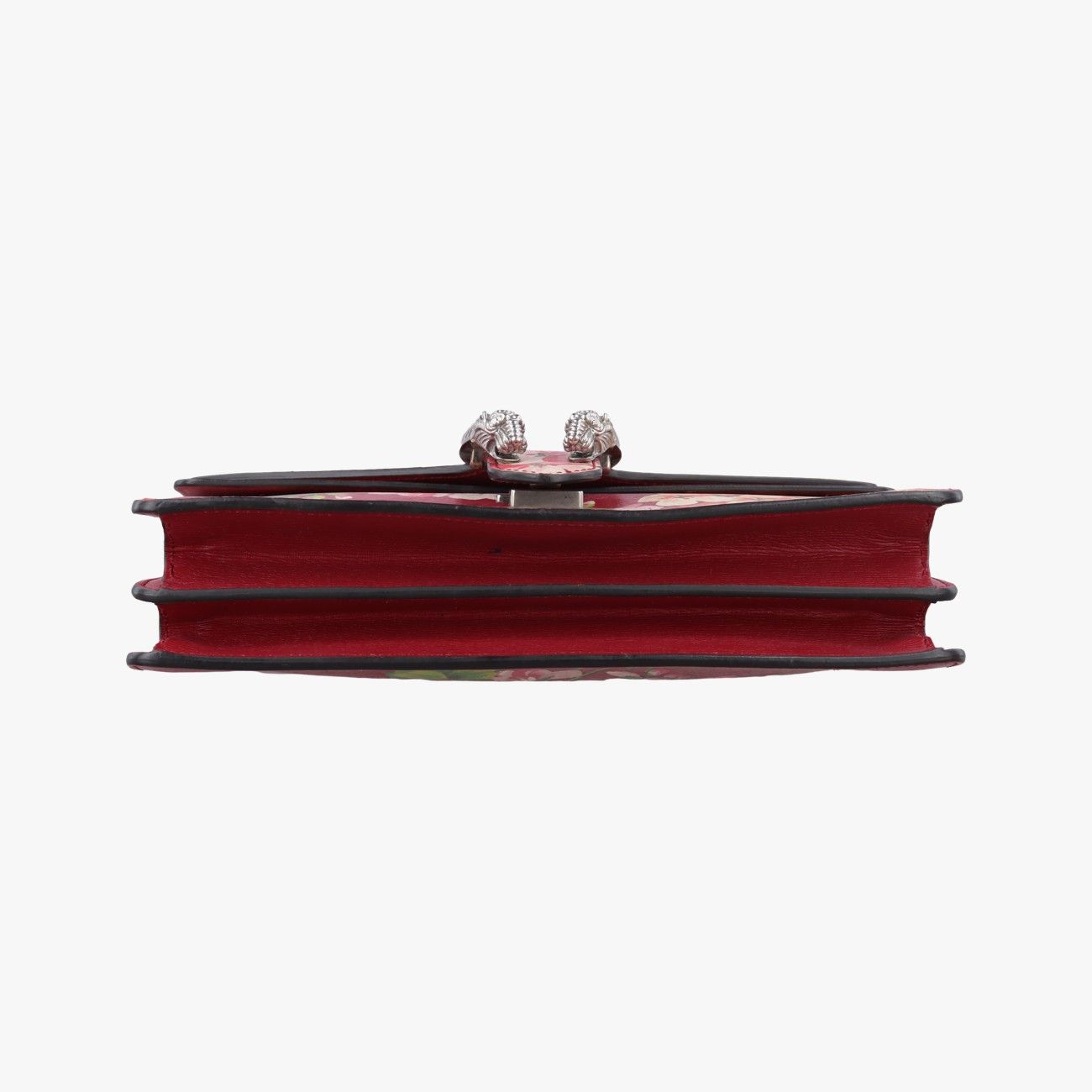 Gucci Dionysus Red Multicolor Leather Shoulder — view 3