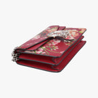Gucci Dionysus Red Multicolor Leather Shoulder — view 5