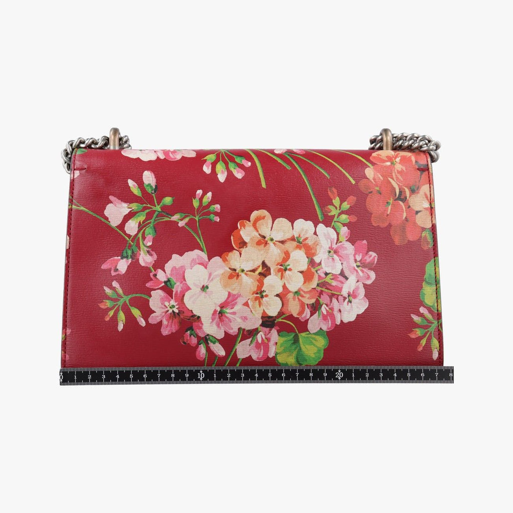Gucci Dionysus Red Multicolor Leather Shoulder — view 2