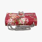 Gucci Dionysus Red Multicolor Leather Shoulder — view 8